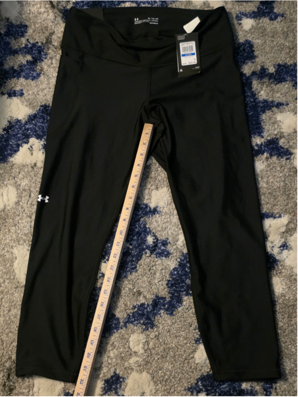 Women's Under Armour Black Compression Leggings Size XL